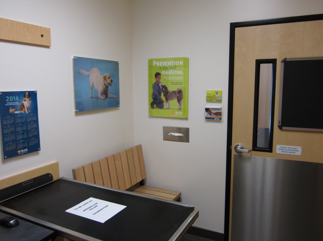 Banfield Pet Hospital: Mission Gorge exam room