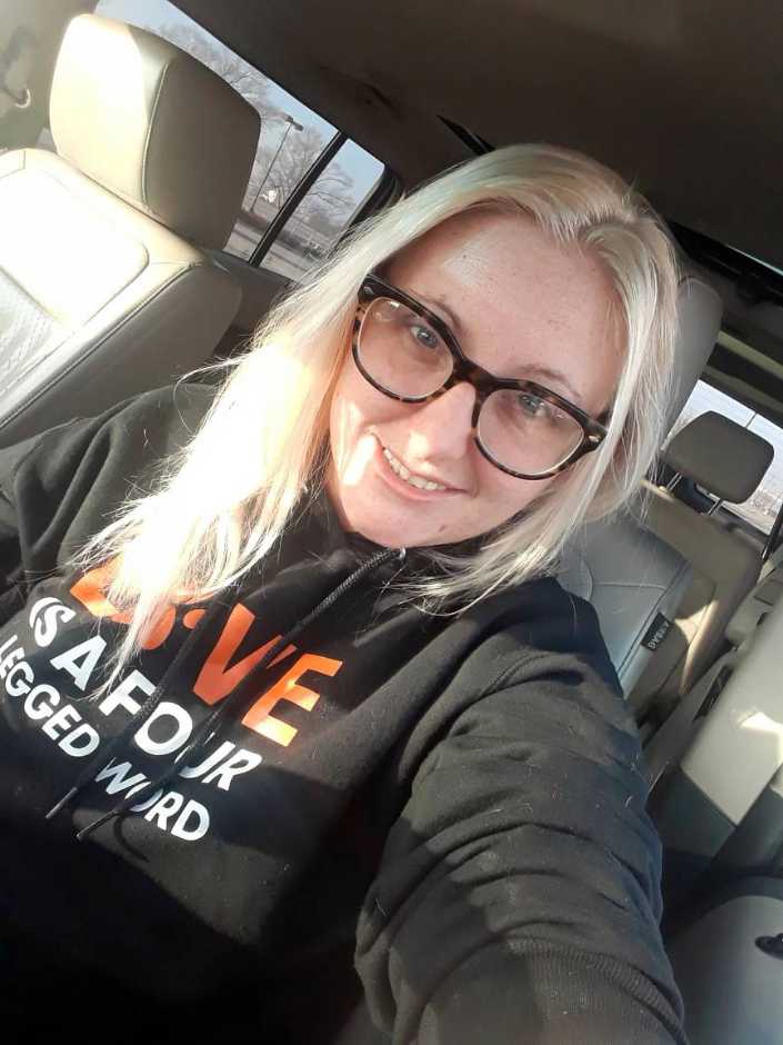 Selfie of a young female Banfield associate